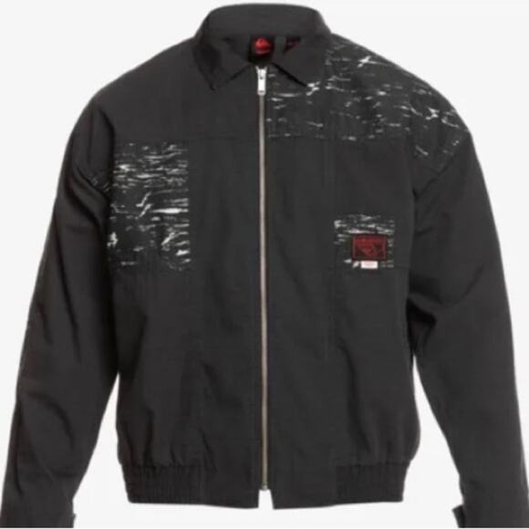 Quicksilver Netflix Stranger Things Jacket Sz L Mens New - Picture 2 of 15